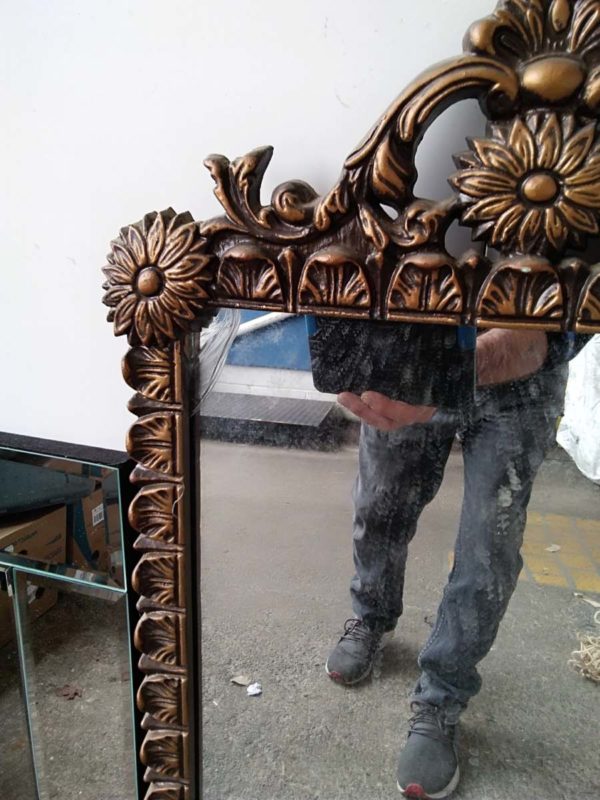 lot 460 3 wall mirrors - Image 4