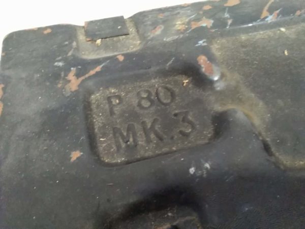 lot 466 Military  metal box dated 1955 MK 3 - Image 2