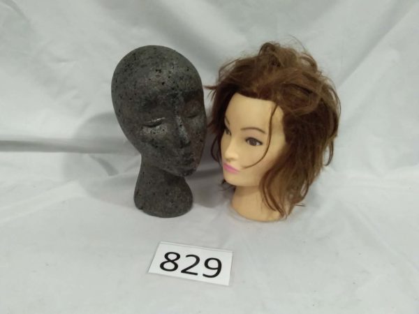 lot 829 2 shop display heads