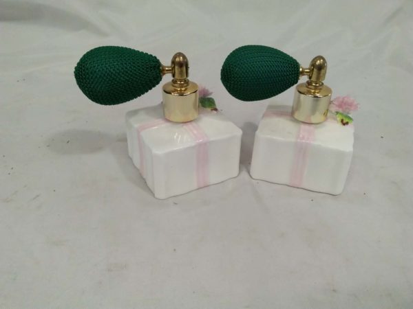 lot 835 pair of porcelain atomisers made in Germany - Image 4