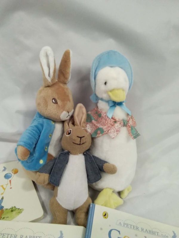 lot 837 Beatrix Potter plush toys & books - Image 2