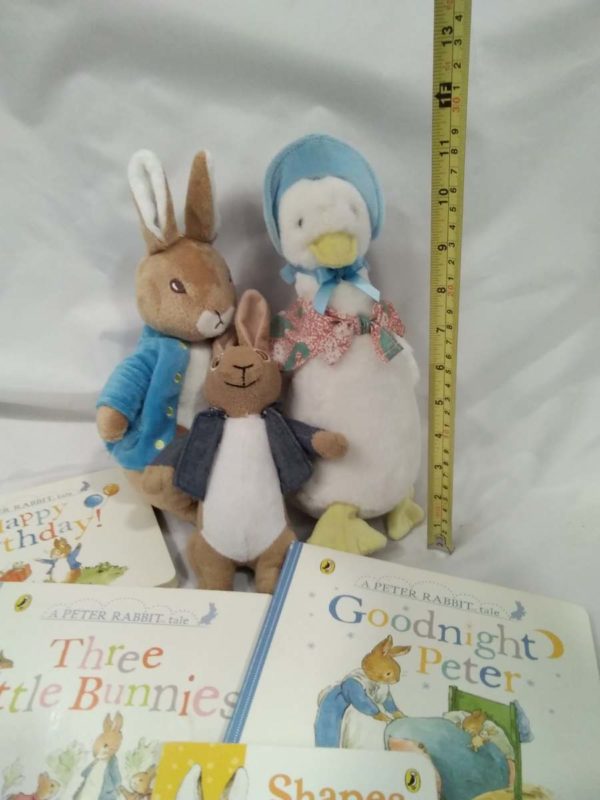 lot 837 Beatrix Potter plush toys & books - Image 3