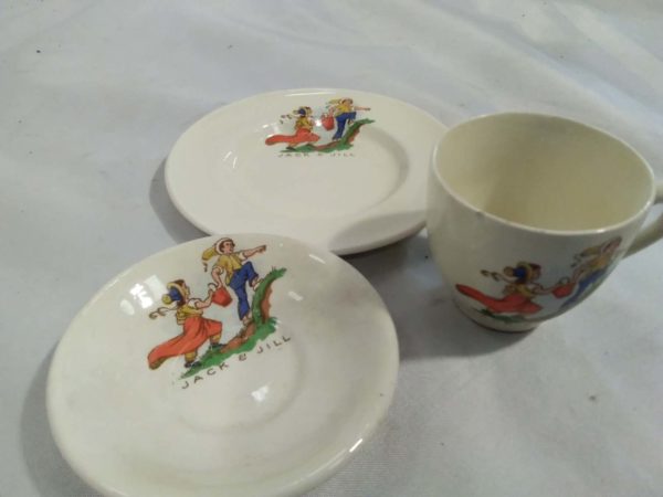 lot 845 vintage 1950’s nursery ryhme child’s tea set - Image 3