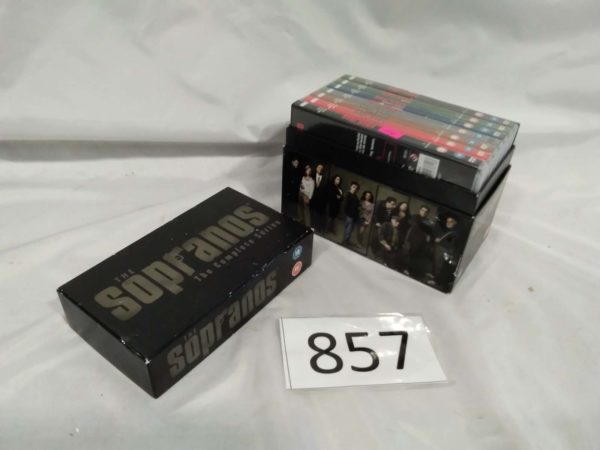 lot 857 supranos DVD box set