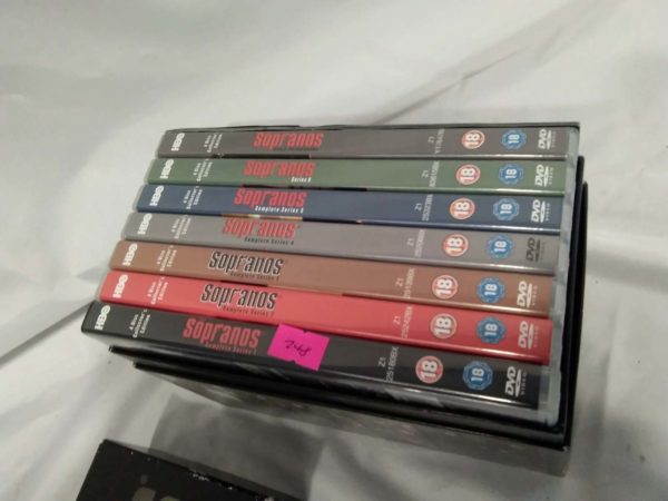 lot 857 supranos DVD box set - Image 2