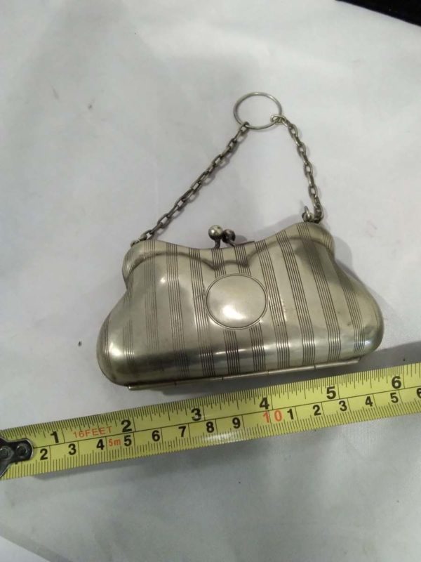 lot 863 antique metal purse - Image 3