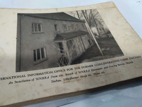 lot 865 WW2 concentration camp ” Dacahu” booklet German owner - Image 5