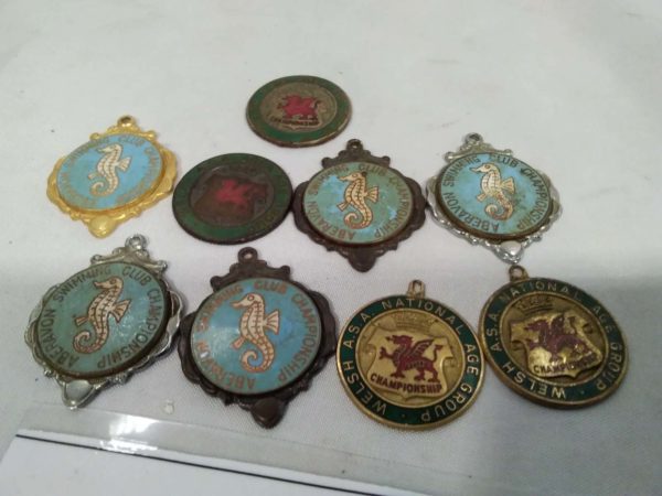 lot 873 various swimming medals - Image 2