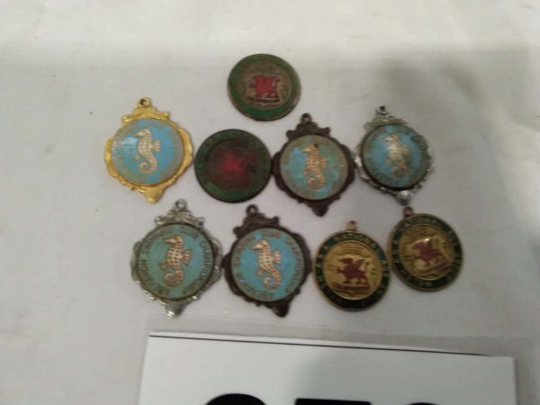 lot 873 various swimming medals - Image 3