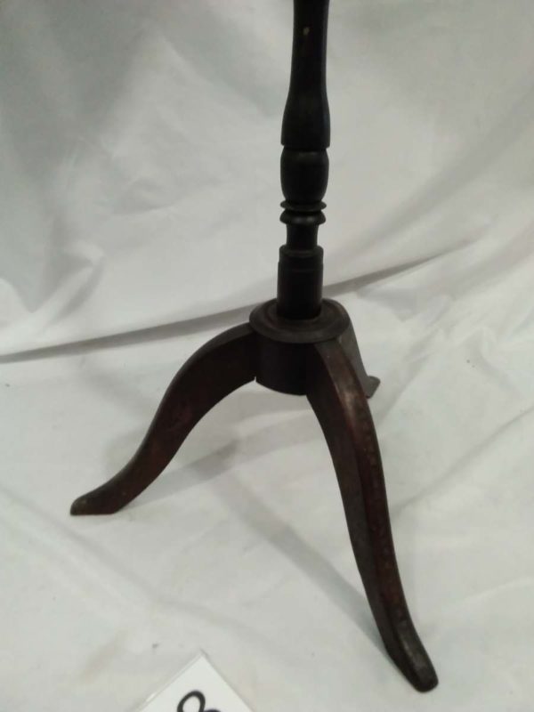 lot 888 vintage wooden pot stand - Image 4