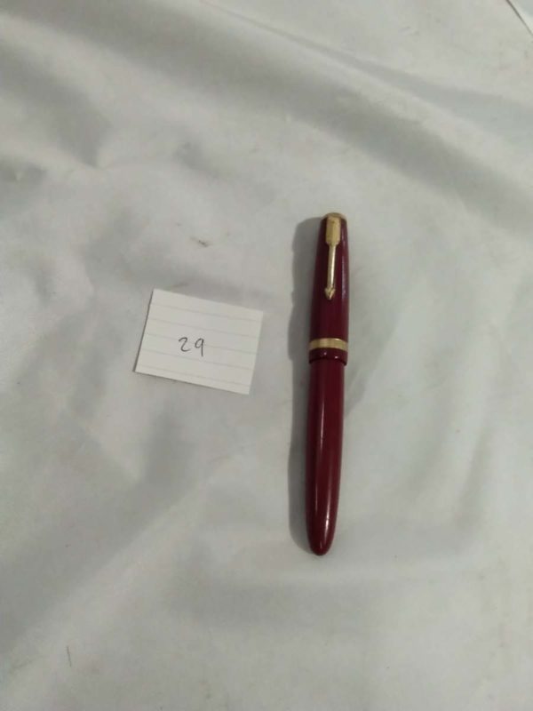 lot 029 parker fountain pen with 14ct gold nib