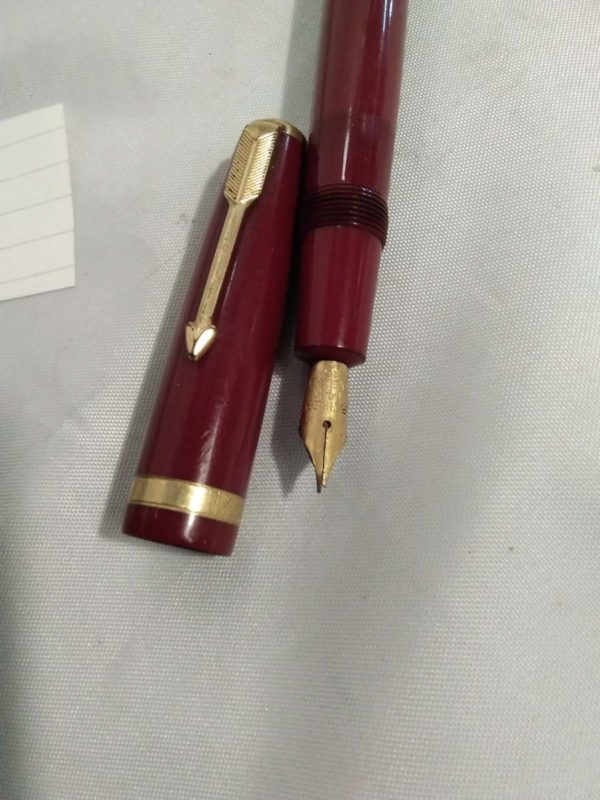 lot 029 parker fountain pen with 14ct gold nib - Image 3