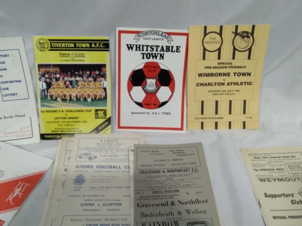 lot 038 40+ non-league football programmes over half 1960’s some friendly matches - Image 4