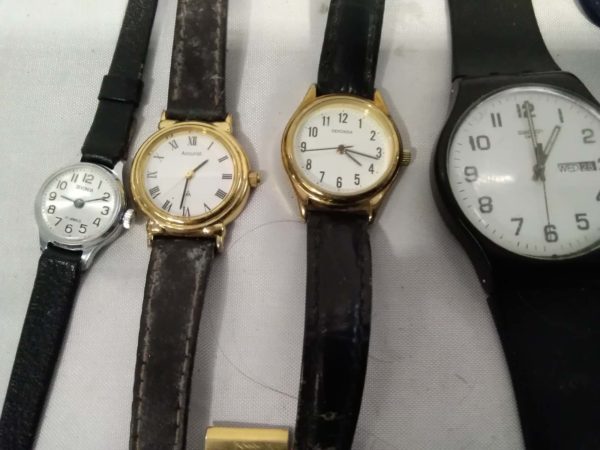 lot 053 quantity of watches inc 2 swatches, russian sekonda ladies - Image 5