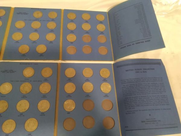 lot 061 partial sets of Florins  plus 2 empty folders - Image 5