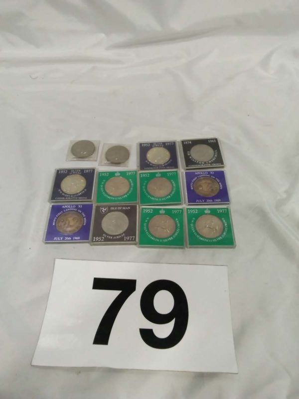 lot 079 12 assorted commemorative coins