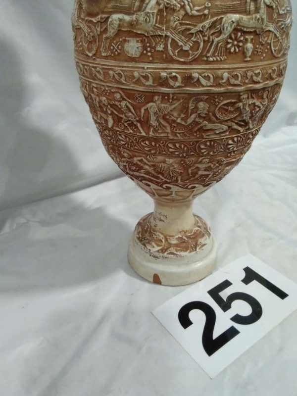 lot 251 greek style urn - Image 5