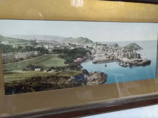 lot 253 large vintage framed photo of Grasmere & colour photo of Ilfracombe - Image 4