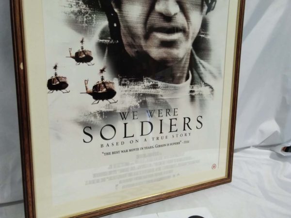 lot 258 original framed film poster ‘We Sere Soldiers’ 24″ x 20″ - Image 3