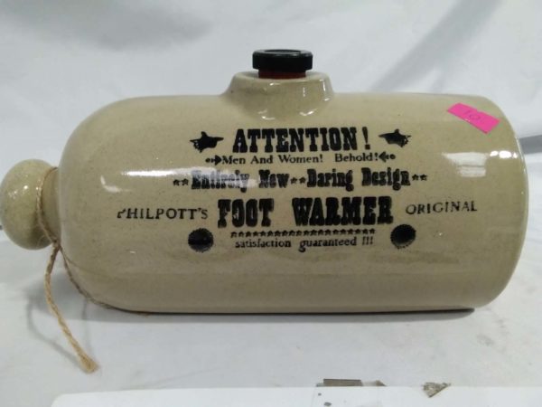 lot 267 stoneware foot warmer - Image 2