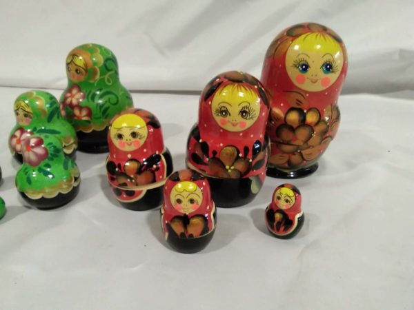 lot 280 2 x Russian nesting dolls - Image 4