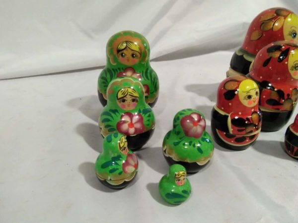 lot 280 2 x Russian nesting dolls - Image 3