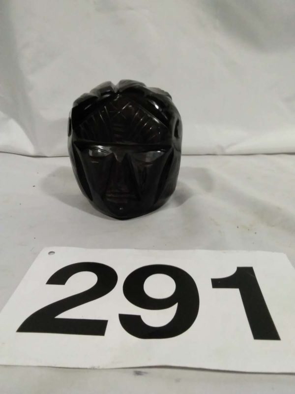 lot 291 Mexican black onyx (lucky) statue (3kgs) - Image 2