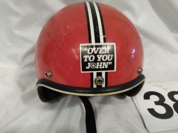 lot 389 vintage bike helmet - Image 2