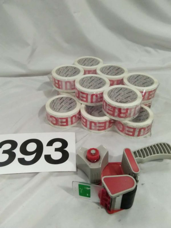 lot 393 reject tape & tape dispenser - Image 2