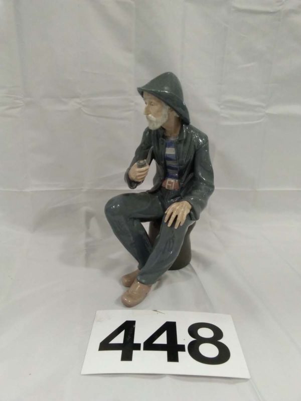 lot 4482 large Nao fisherman figurine