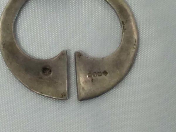 lot 460 antique scottish sterling silver kilt pin / brooch - Image 2