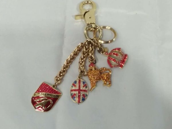 lot 461 butler & wilson crystal keyring