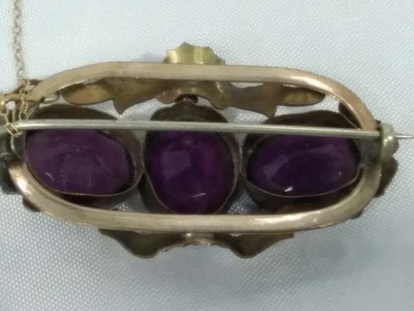 lot 465 2 x victorian brooches - Image 3