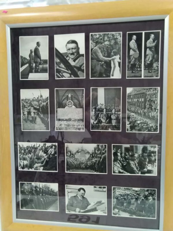 lot 591 Collage of WWII photographic images nicely presented - Image 2