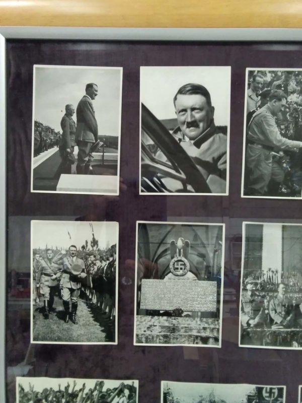 lot 591 Collage of WWII photographic images nicely presented - Image 6