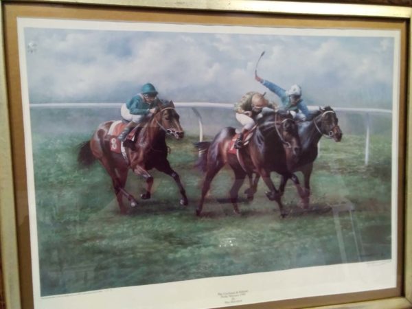 lot 594 Max Brandrett signed racing print 126/850 - Image 3