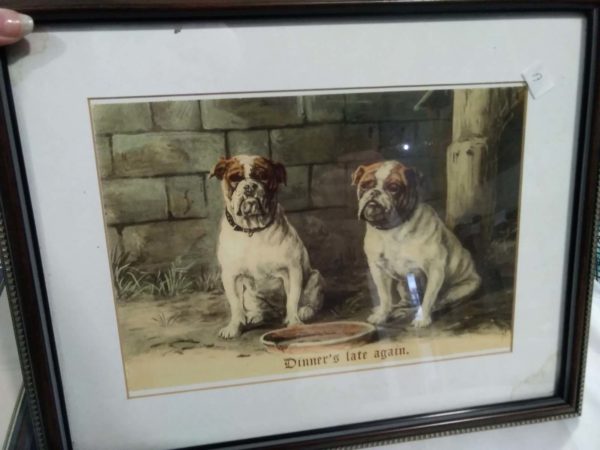 lot 599 5 framed prints & 1 jigsaw animal related - Image 10