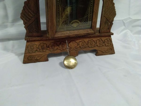 lot 606 American Gingerbread clock ( needs Attention) - Image 5