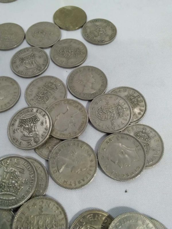 lot 623 various one shilling coins - Image 3