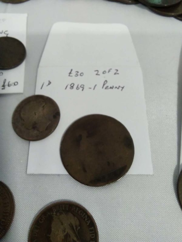 lot 629 collection of Victorian coins including 1869 - Image 5