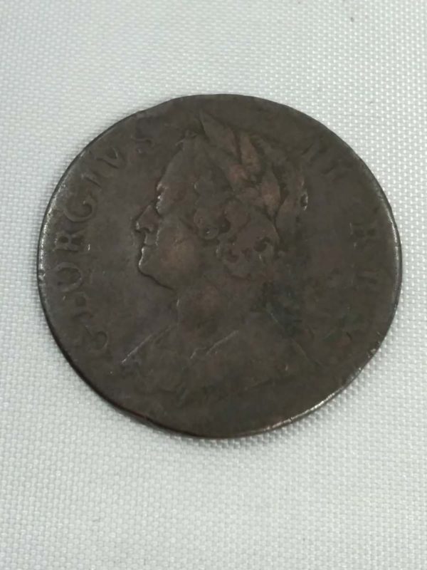 lot 636 old coins dated 1746 & 1734 - Image 4