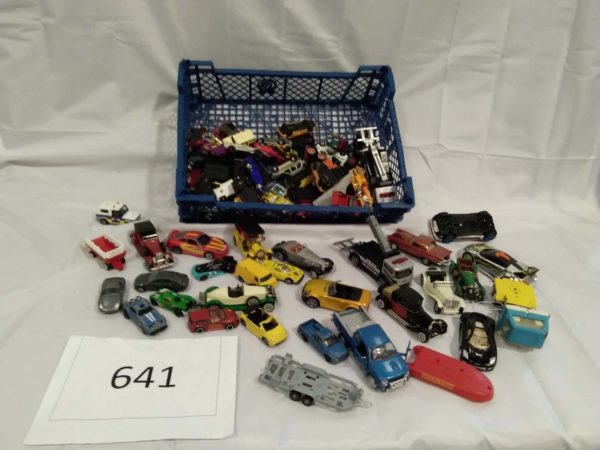 lot 641 collection of model cars inc corgi , matchbox