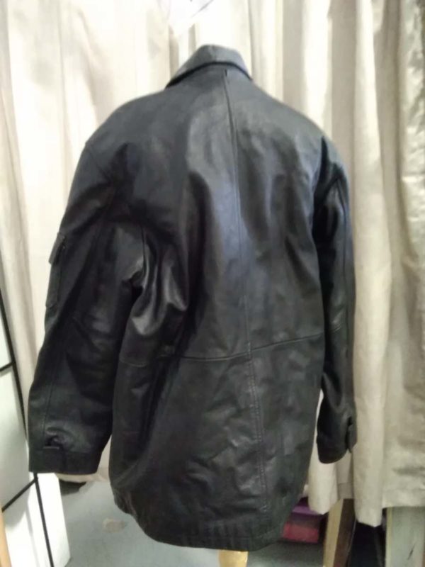 lot 033 gents biker jacket, leather j acket & hi viz jacket - Image 7