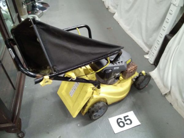 lot 065 Challenge petrol lawn mower