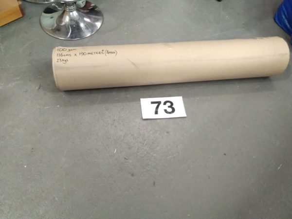 lot 073 roll of brown packaging paper 100gsm