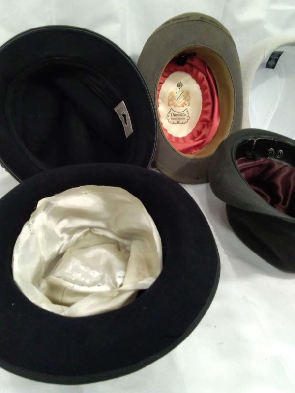 lot 075 selection of gents hats including bowler, Mountie, etc. - Image 5