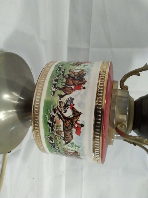 lot 210 converted oil lamp to electric & other lamp - Image 4