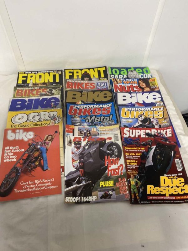 FF014-LOT OF BIKE ECT MAGS-COLLECTION FFORESTFACH