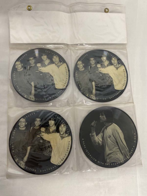 FF031- THE STONE ROSES INTERVIEW PICTURE DISC COLLECTION – COLLECTION FFORESTFACH - Image 2