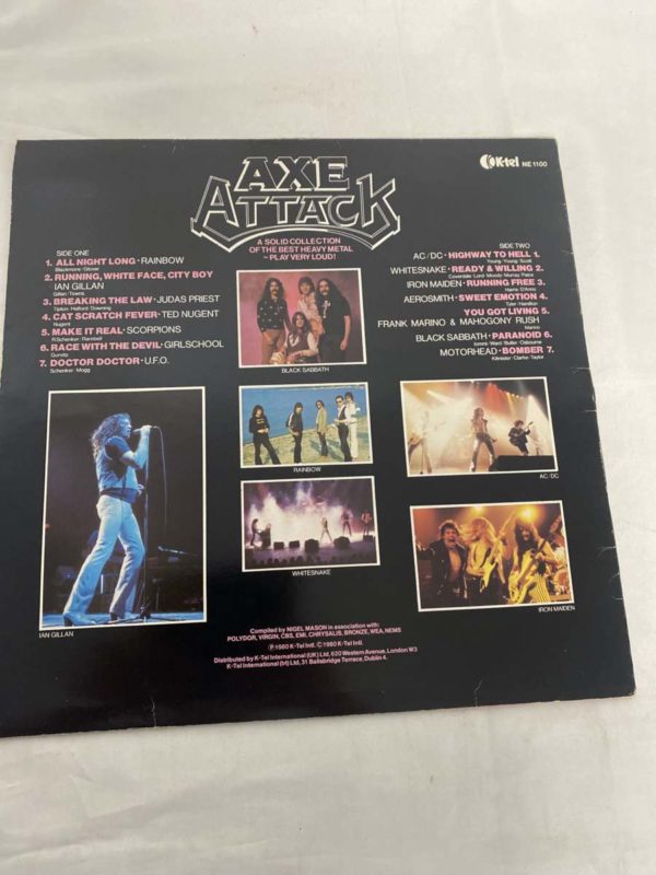 FF032- AXE ATTACK LP – COLLECTION FFORESTFACH - Image 3